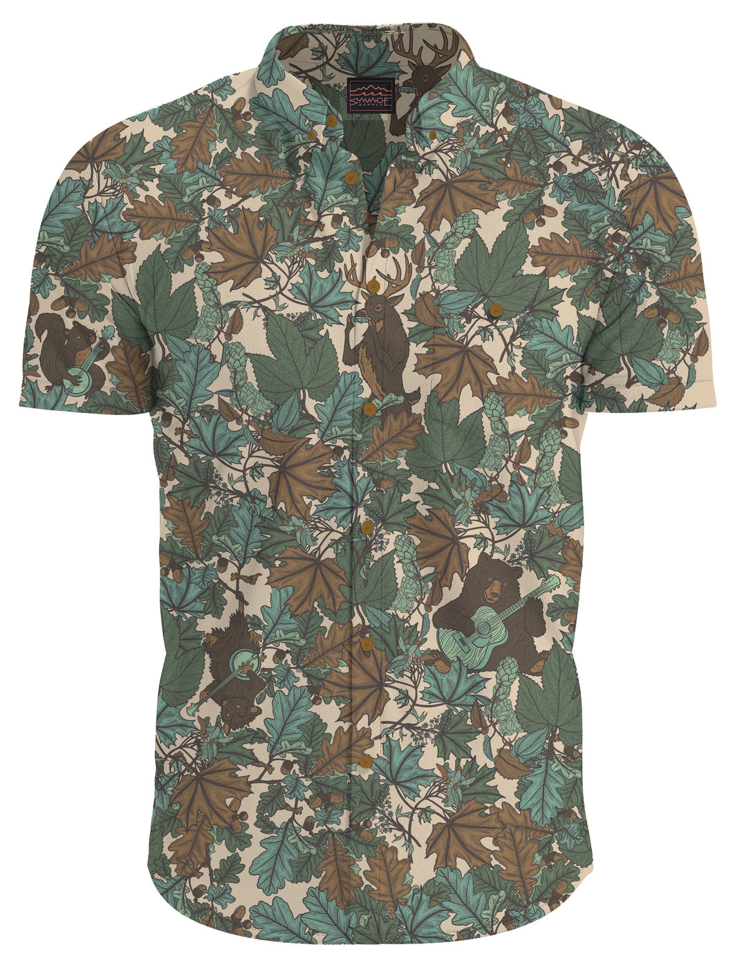 Forest Jam Button-down